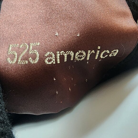 525 AMERICA Women's Short Coat Stylish Zippered Pockets & Sleeves - Size M - Picture 9 of 10